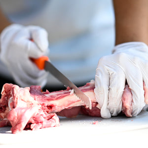 4-piece Hunting Knife and Saw Combo Set, Gut-hook Skinner, Fixed Blade Caping Knife, Nylon Belt Sheath