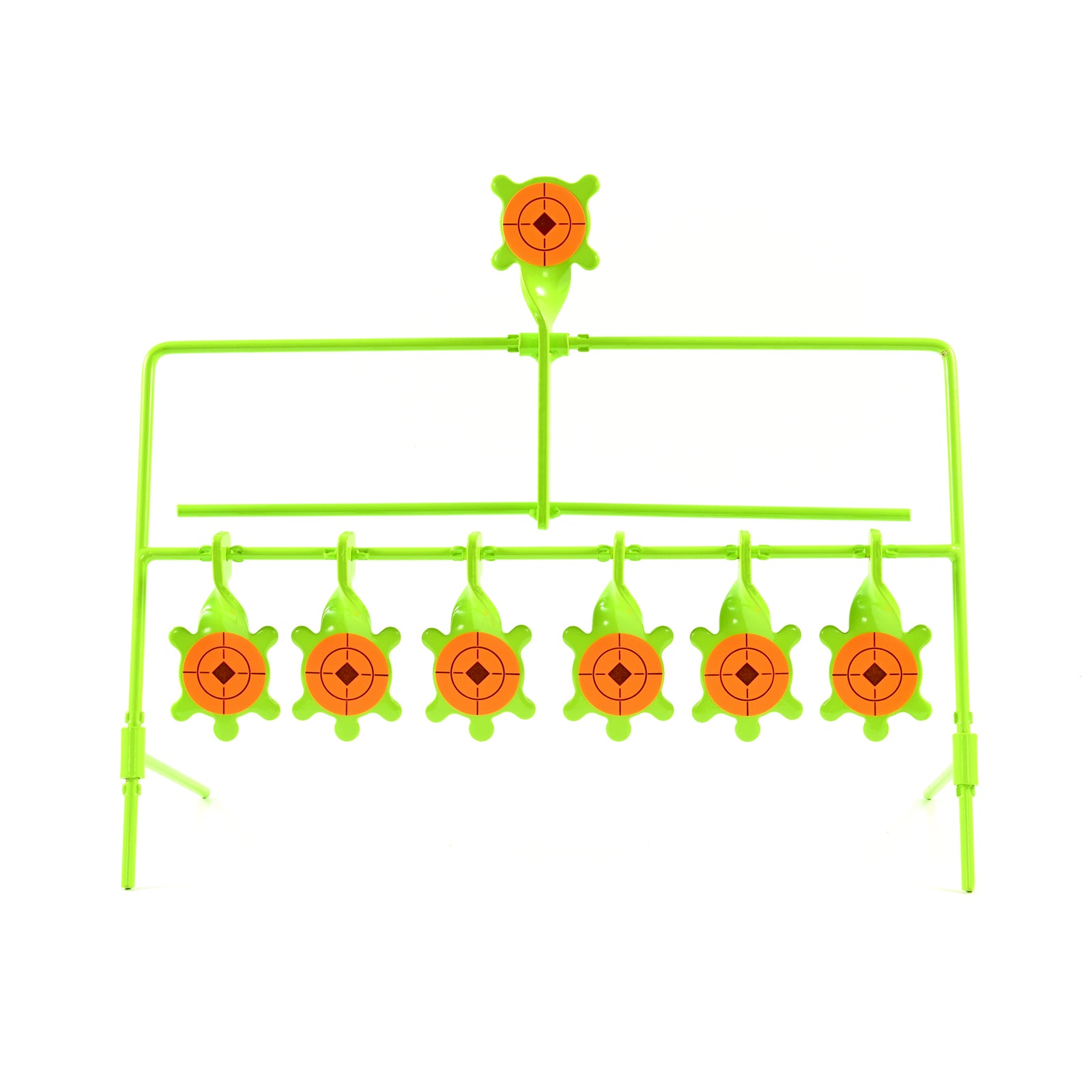 6 Spinner Turtle Shaped Airgun & BB Gun Resetting Target