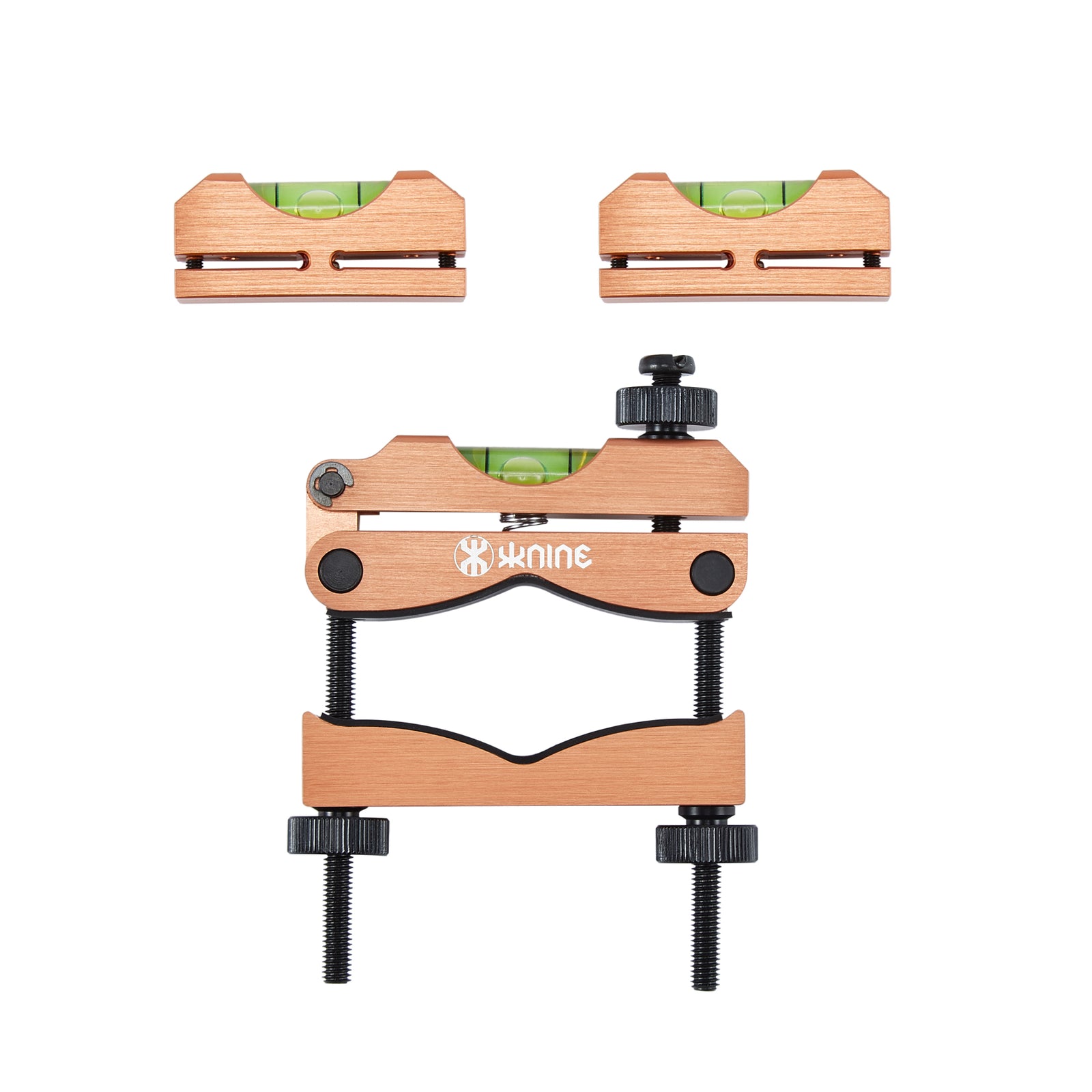 Scope Leveling Tool Scope Mounting Level Universal and Professional Tool with Heavy-Duty Design, Rich Gold