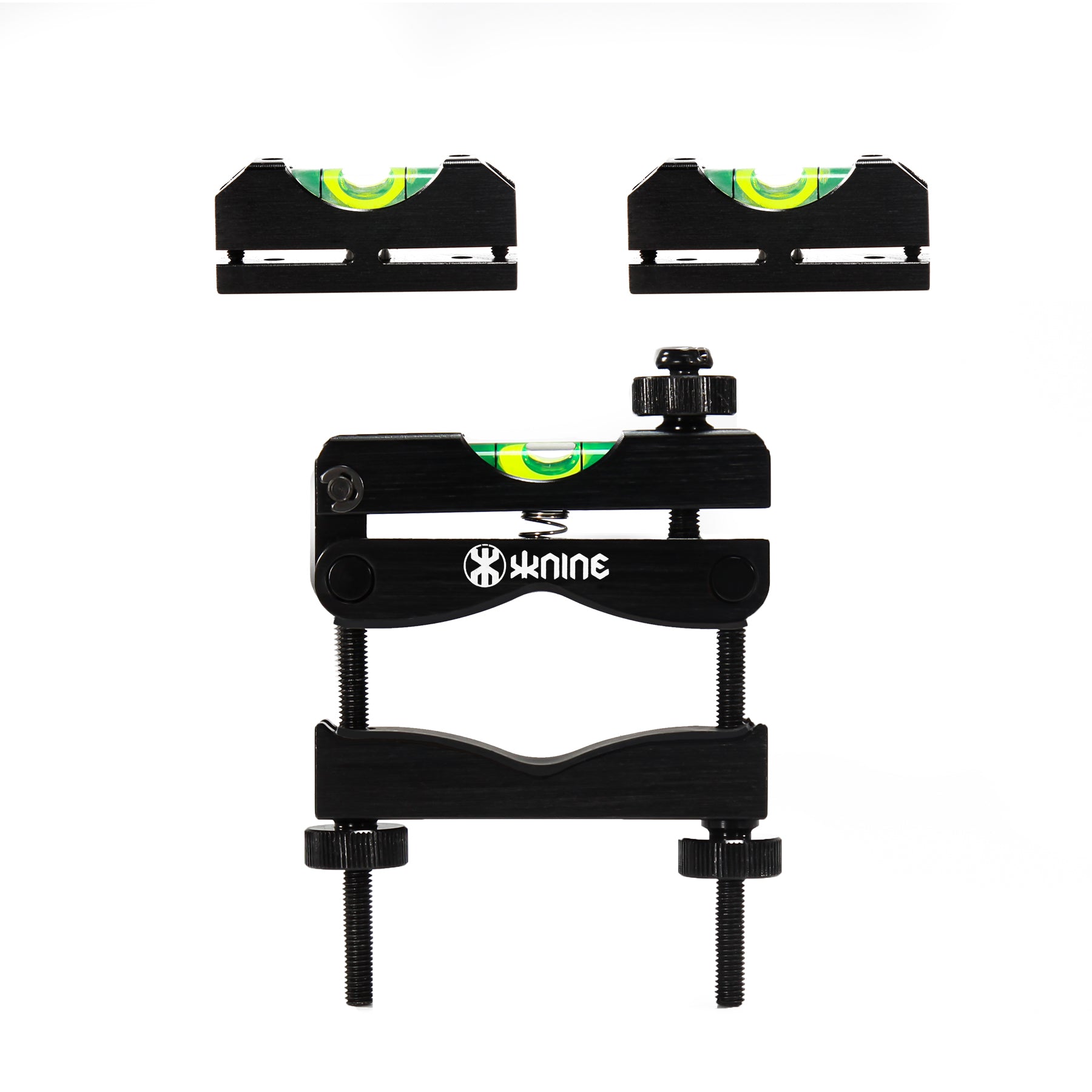 Scope Leveling Kit – Magnetic Bubble Levels, Aluminum, Non-Marring Pads, For Riflescope Mounting
