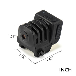 Compact Handgun Green Laser Sight with USB Rechargeable Battery