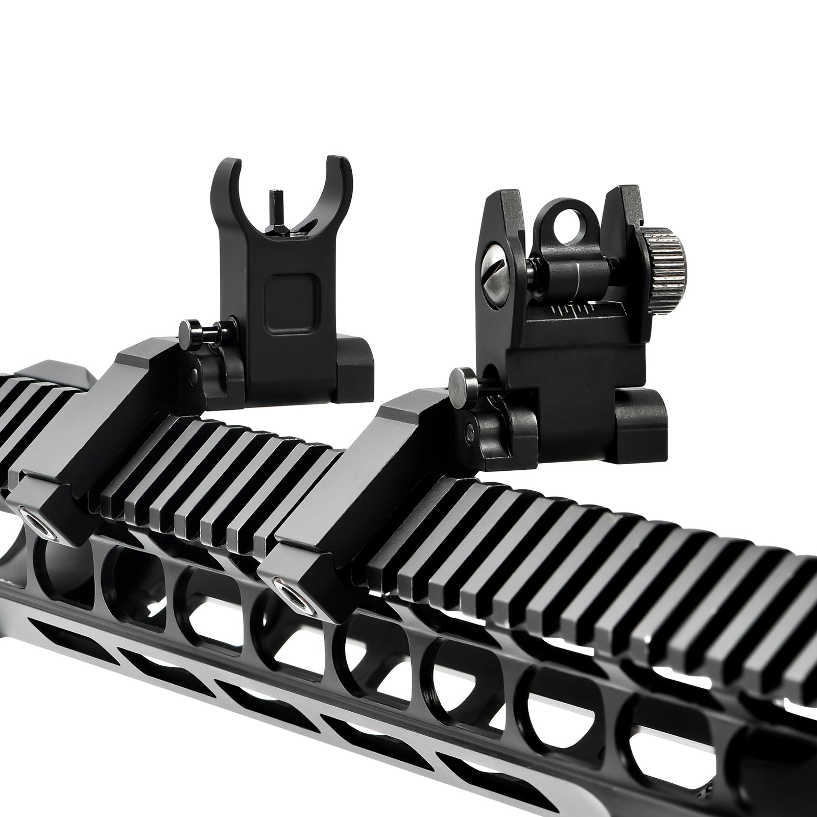 45 Degree Offset Flip Up Iron Sights