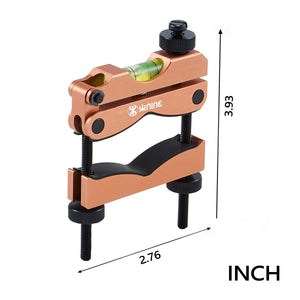 Scope Leveling Tool Scope Mounting Level Universal and Professional Tool with Heavy-Duty Design, Rich Gold