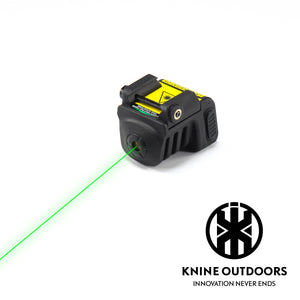 Compact Handgun Green Laser Sight with USB Rechargeable Battery