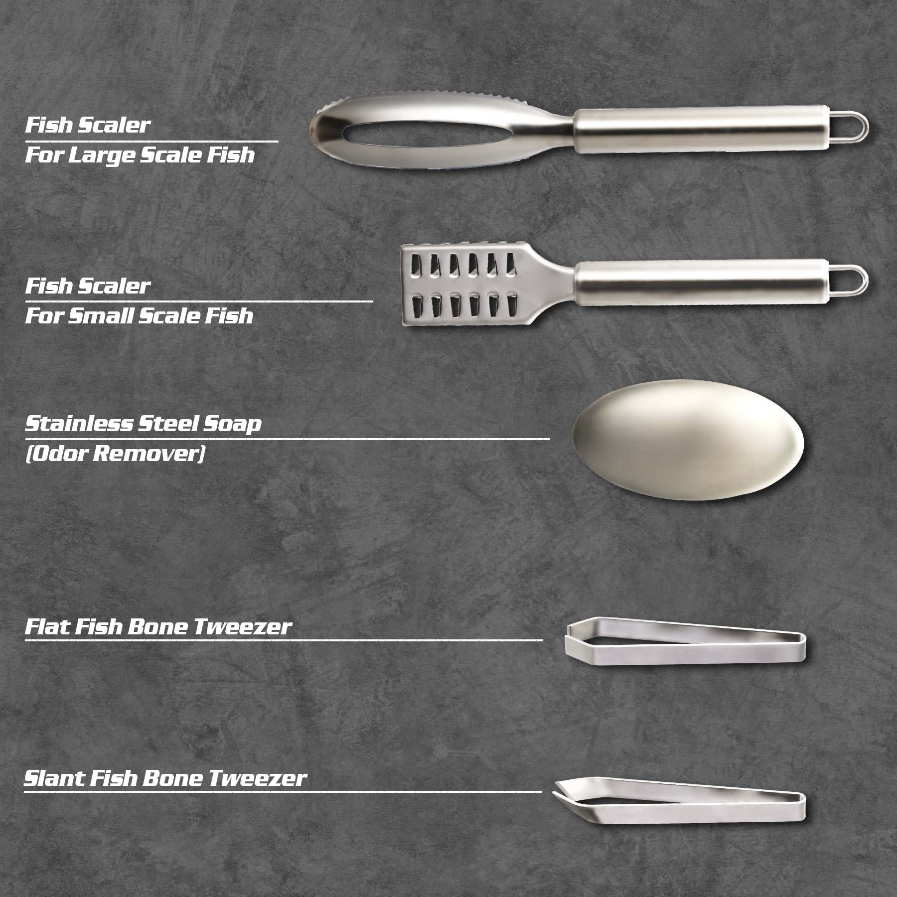 Fishing Curved Flex Fillet Knife Set, 7 & 9 Filet Knife, 7 Boning K -  Knine Outdoors
