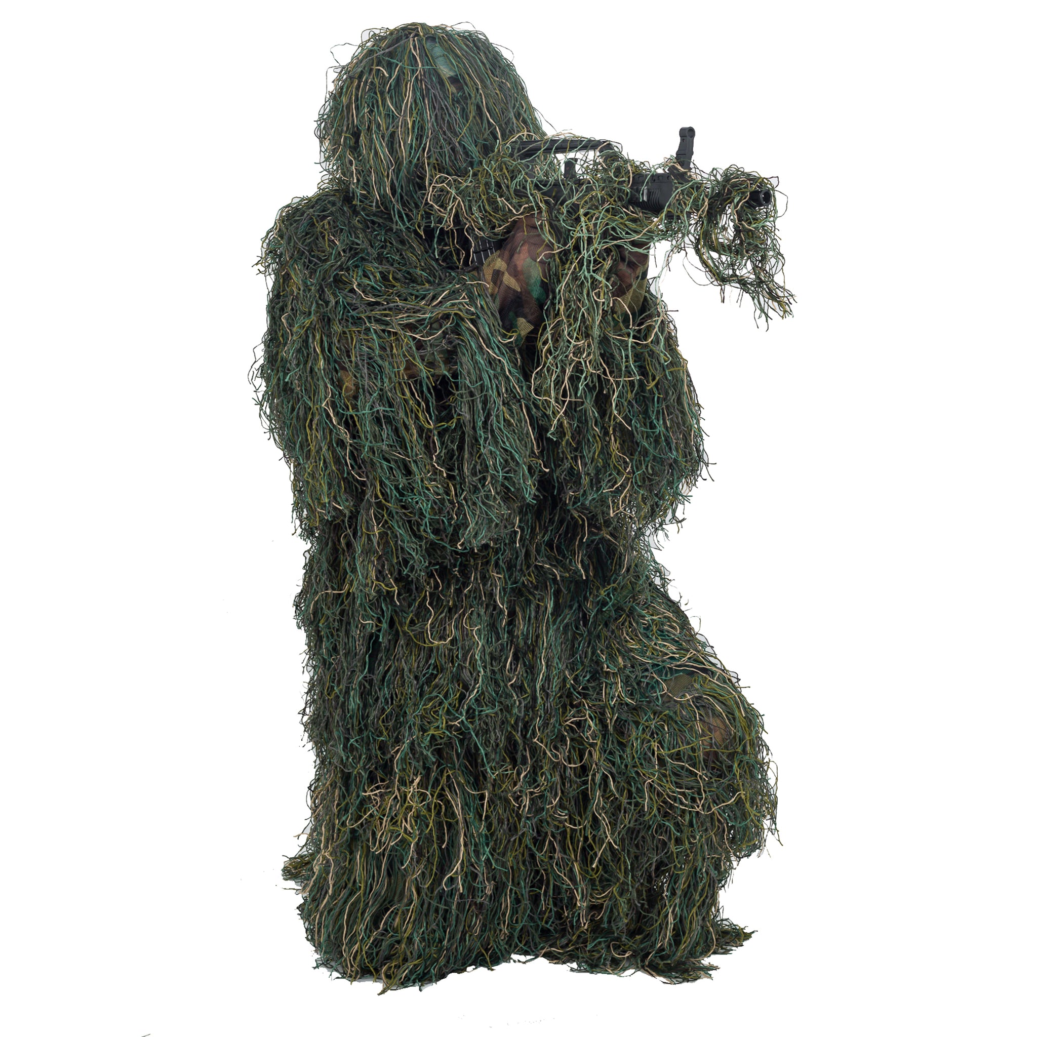 Ghillie Suit - 3D - Voorjaar/lente Camouflage - Airsoft Brothers - Webshop Ghillie Suit - 3D - Voorjaar/lente Camouflage - Airsoft Brothers - Webshop
