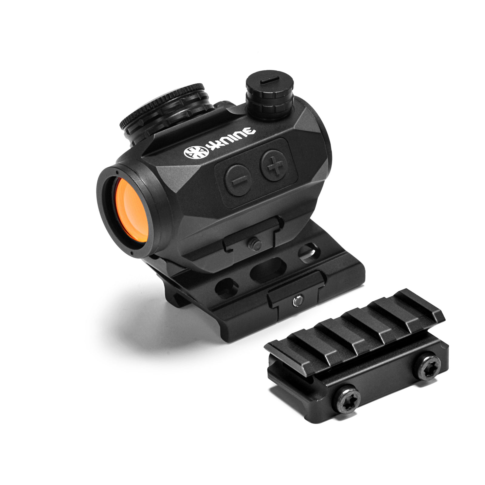 20 mm red dot sight with 2 MOA dot, K9 Lens